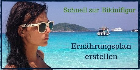 Ernährungsplan für Bikinifigur erstellen