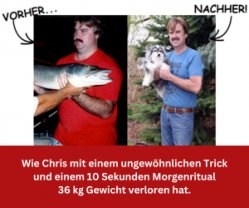 Ungewöhnlicher Trick für Gewichtsverlust
